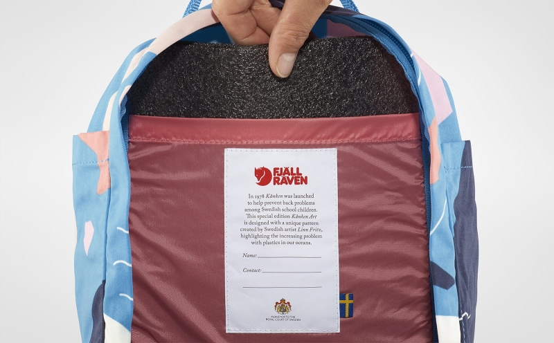 Kanken Art Mini, kolor: 972 - Ocean Surface