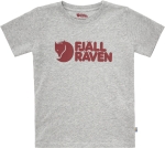 Kids Fjallraven Logo T-shirt, kolor: 020-999 - Grey-Melange