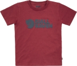Kids Fjallraven Logo T-shirt, kolor: 346 - Pomegranate Red