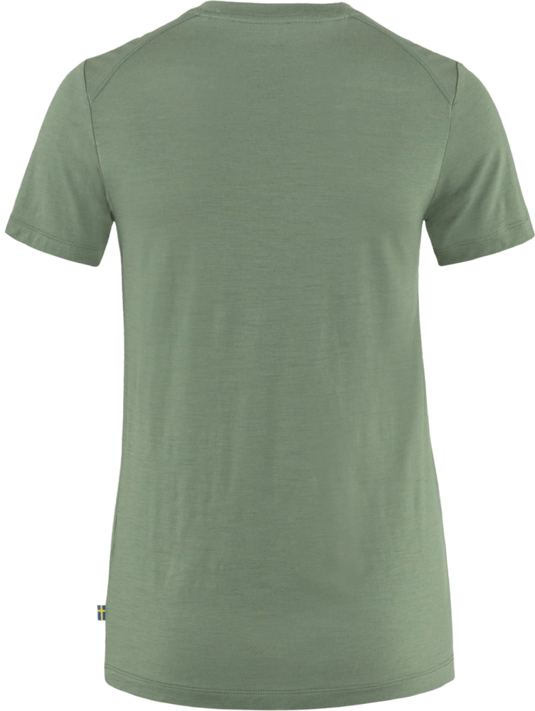 Abisko Wool SS W, kolor: 614 - Patina Green