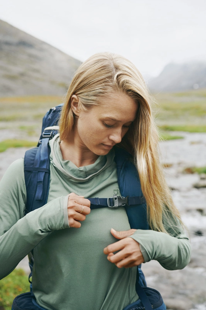 Abisko Sun-hoodie W