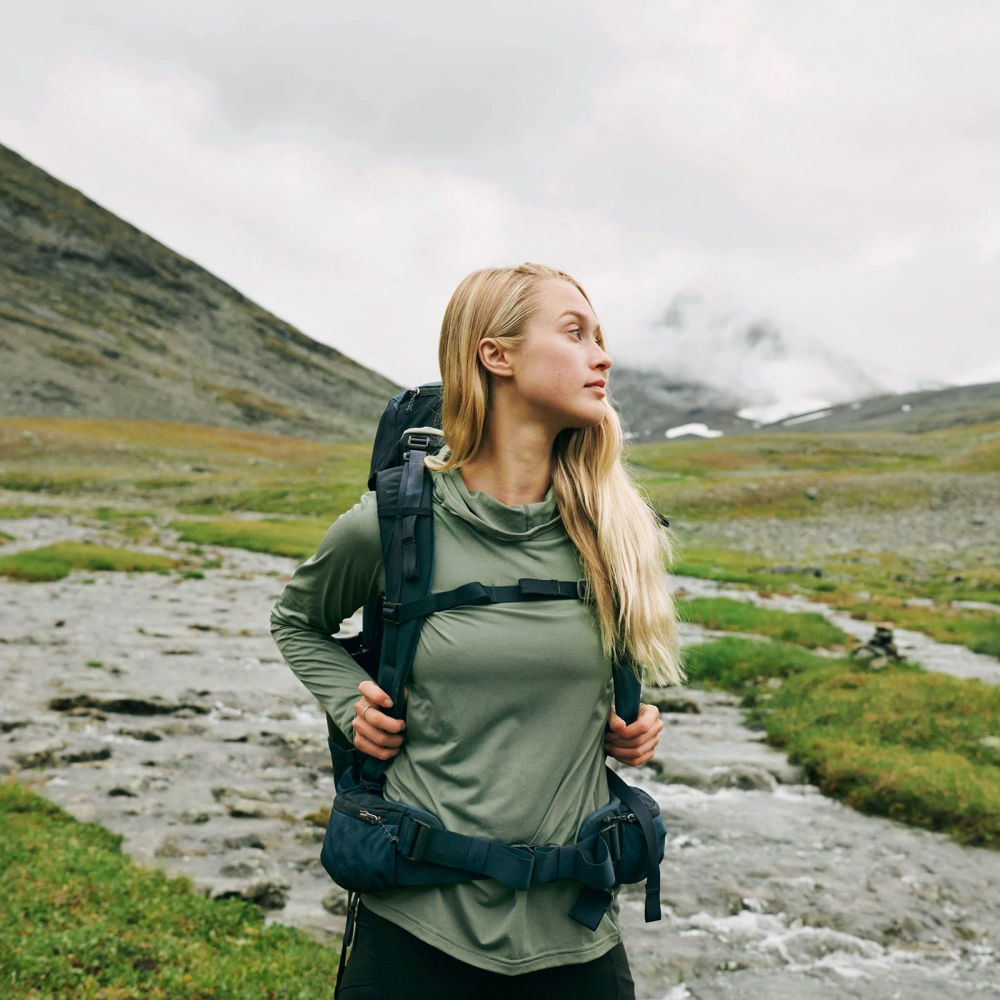 Abisko Sun-hoodie W