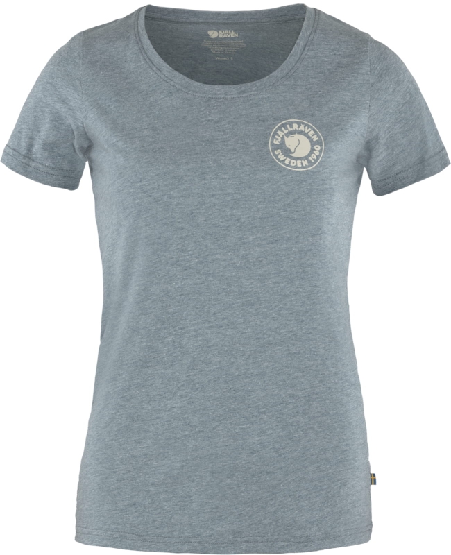 Fjallraven 1960 Logo T-shirt W, kolor: 534-999 - Indigo Blue-Melange, 1