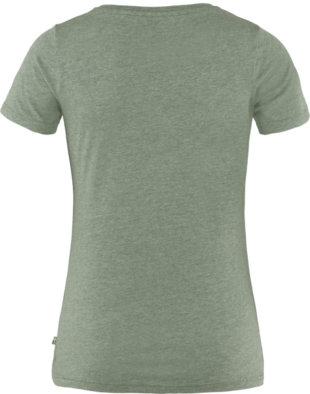 Fjallraven 1960 Logo T-shirt W, kolor: 614-999 - Patina Green-Melange, 2