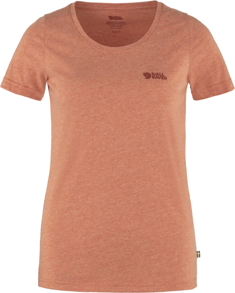Fjallraven Logo T-shirt W, kolor: 333-999 - Rowan Red-Melange
