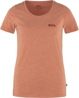 Fjallraven Logo T-shirt W, kolor: 333-999 - Rowan Red-Melange
