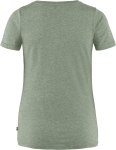 Fjallraven Logo T-shirt W, kolor: 614-999 - Patina Green-Melange