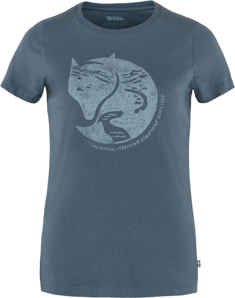 Fjallraven Arctic Fox T-Shirt W, kolor: 534 - Indigo Blue