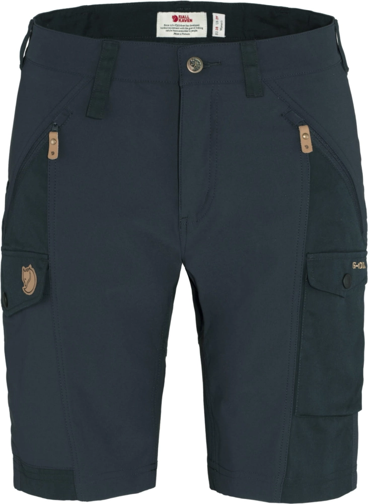Nikka Shorts Curved W, kolor: 555 - Dark Navy