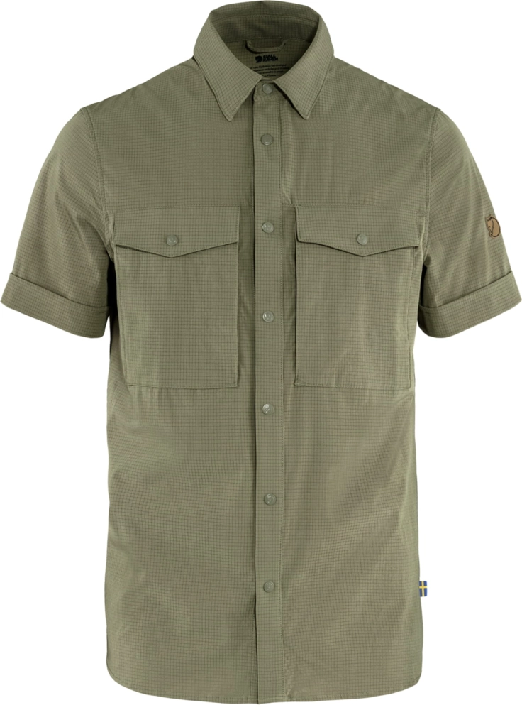 Abisko Trekking Shirt SS, kolor: 622 - Light Olive