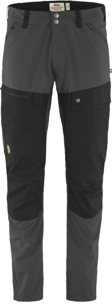 Abisko Midsummer Trousers Long, kolor: 030-550 - Dark Grey-Black
