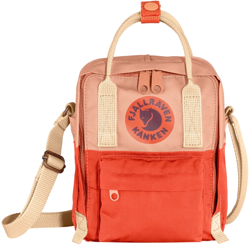 Kanken Art Sling, kolor: 983-984 - Poppy Fields-Cotton Sky