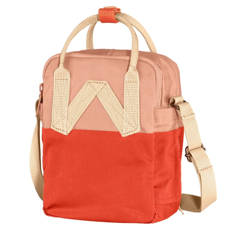 Kanken Art Sling, kolor: 983-984 - Poppy Fields-Cotton Sky