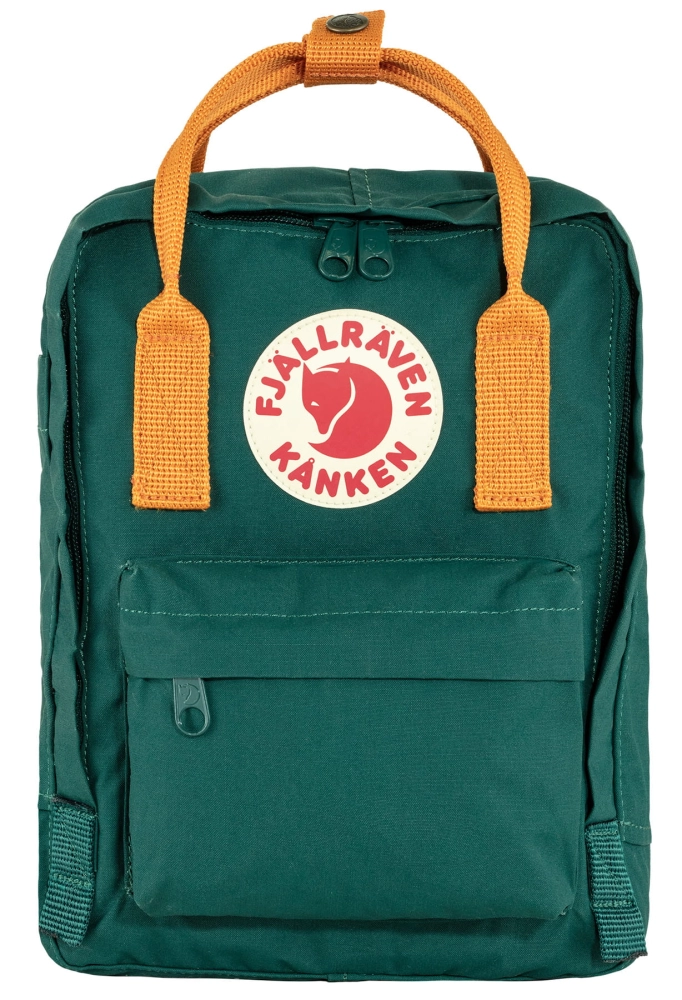Kanken Mini, kolor: 667-206 - Arctic Green / Spicy Orange