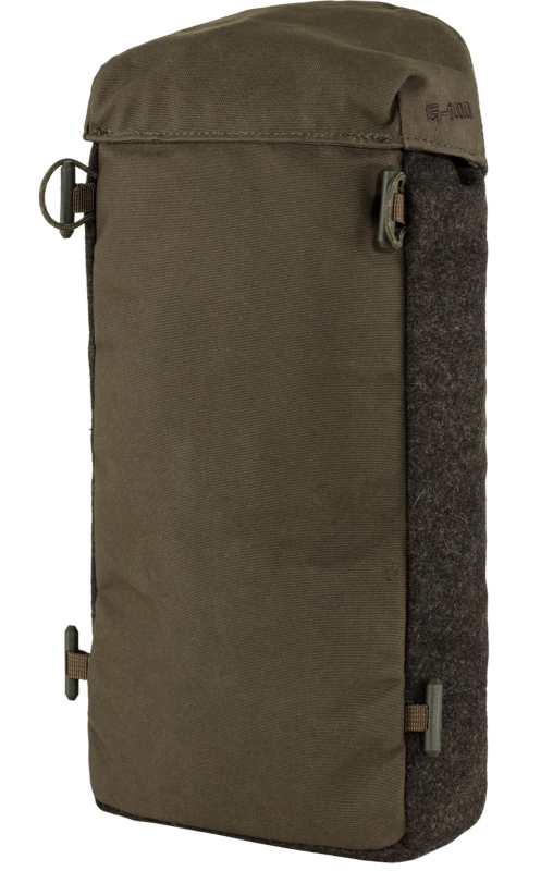 Varmland Wool Side Pocket, kolor: 633-290 - Dark Olive-Brown
