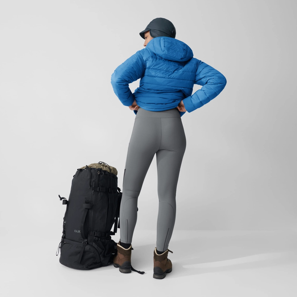 Abisko Warm Trekking Tights W, kolor: 055-048  - Flint Grey-Iron Grey