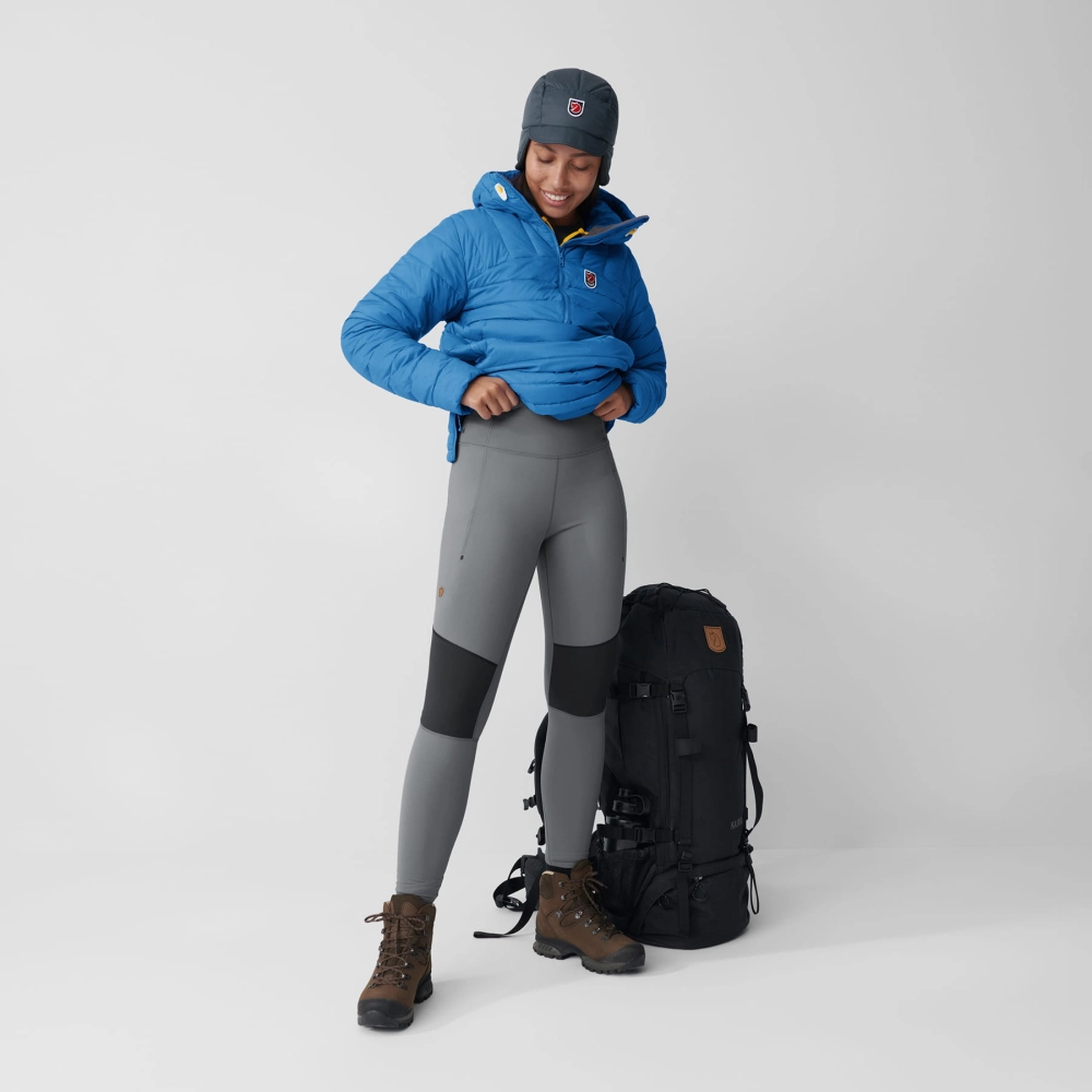 Abisko Warm Trekking Tights W, kolor: 055-048  - Flint Grey-Iron Grey