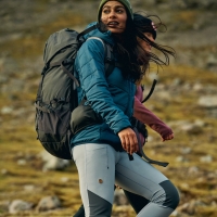 Abisko Warm Trekking Tights W, kolor: 055-048  - Flint Grey-Iron Grey