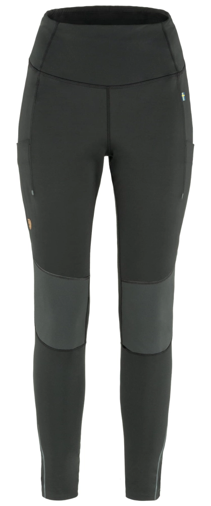 Abisko Warm Trekking Tights W, kolor: 550-048 - Black-Iron Grey