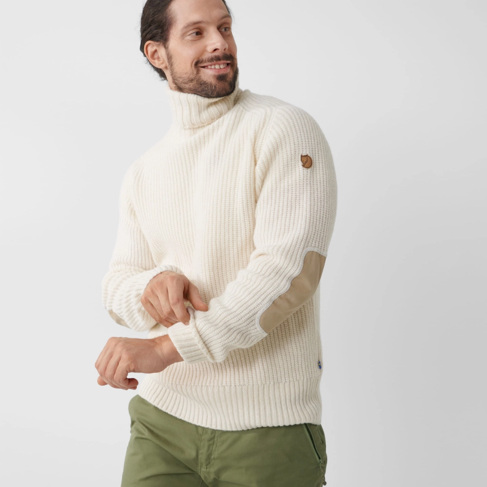Ovik Roller Neck Sweater, kolor: 113 - Chalk White