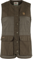 Fjallraven Forest Wool Padded Vest W, kolor: 633 - Dark Olive