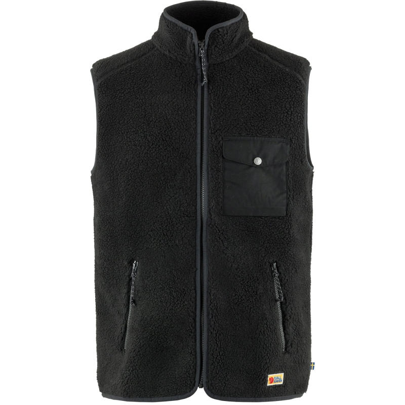 Vardag Pile Fleece Vest, kolor: 550 - Black