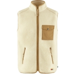 Vardag Pile Fleece Vest, kolor: 113-232 - Chalk White-Buckwheat Brown