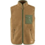 Vardag Pile Fleece Vest, kolor: 232-625 - Buckwheat Brown-Laurel Green
