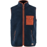 Vardag Pile Fleece Vest, kolor: 560-215 - Navy-Autumn Leaf