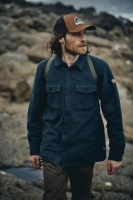 Ovik Lite Padded Shirt, kolor: 215-555 - Autumn Leaf / Dark Navy