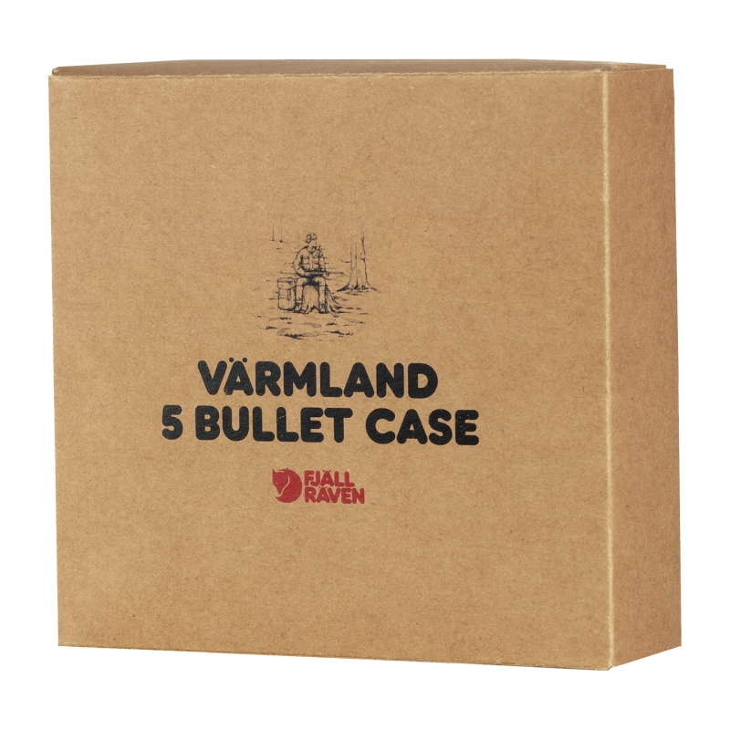 Varmland 5 Bullet Case, kolor: 633-290 - Dark Olive-Brown