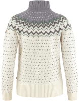 Ovik Knit Cardigan W, kolor: 113-055 - Chalk White-Flint Grey