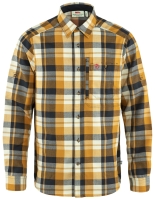 Fjallglim Shirt, kolor: 232-555 - Buckwheat Brown - Dark Navy