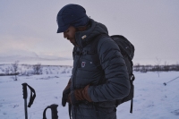 Expedition Padded Cap - zimowa czapka z daszkiem - kolor: 560 - Navy