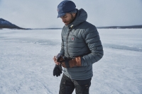 Expedition Padded Cap - zimowa czapka z daszkiem - kolor: 560 - Navy