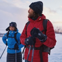 Expedition Pack Down Hoodie, kolor: 334 - True Red