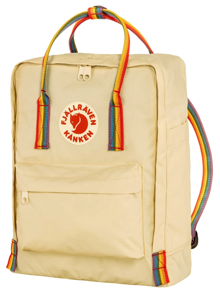 Kanken Rainbow, kolor: 115/907 - Light Oak-Rainbow Pattern