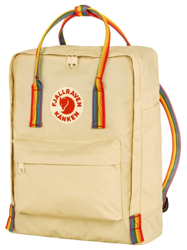 Kanken Rainbow, kolor: 115/907 - Light Oak-Rainbow Pattern