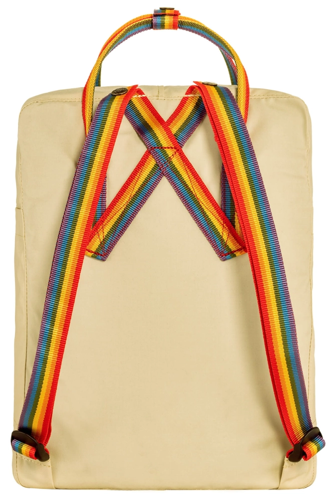 Kanken Rainbow, kolor: 115/907 - Light Oak-Rainbow Pattern