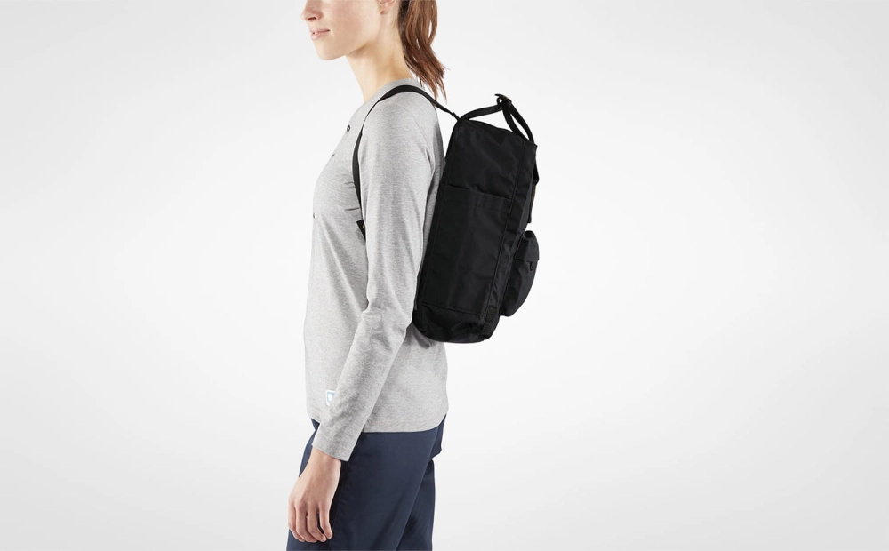 Kanken Classic, kolor: 550 - Black - zdjęcie poglądowe