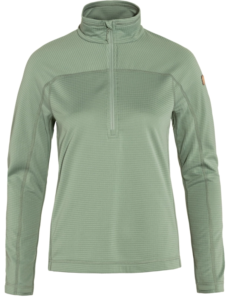 Abisko Lite Fleece Half Zip W, kolor: 674 - Misty Green
