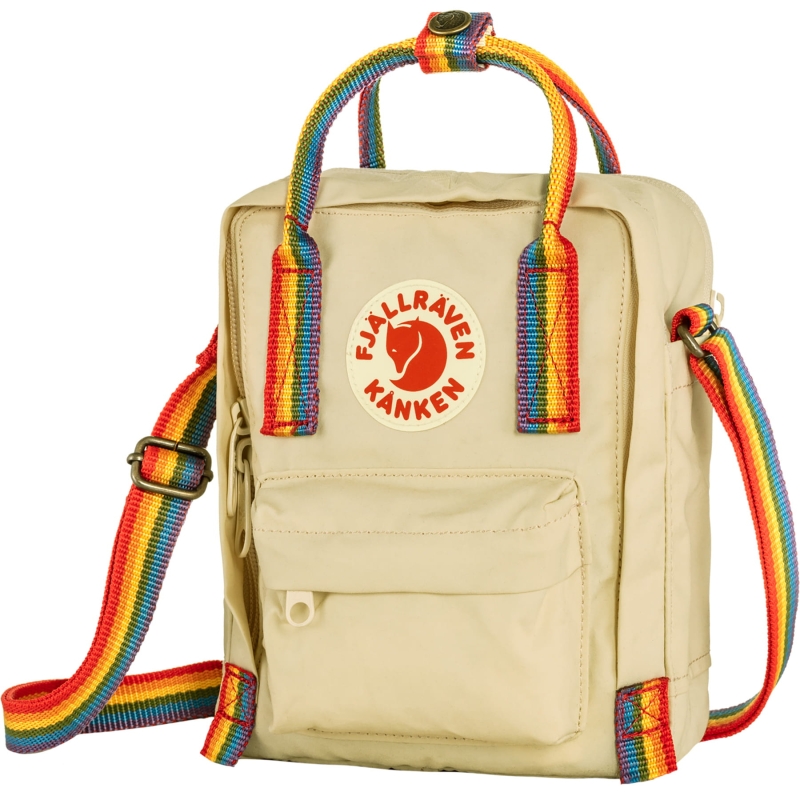 Kanken Rainbow Sling, kolor: 115-907 - Light Oak-Rainbow Pattern