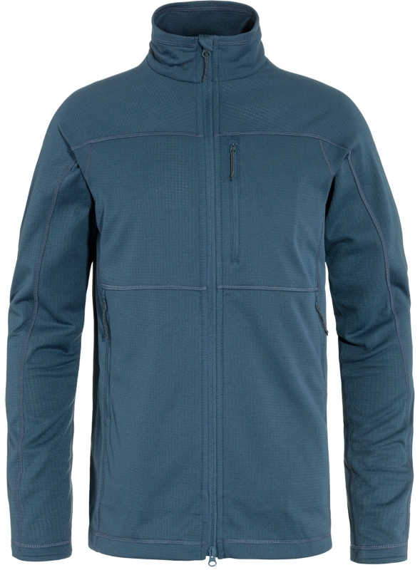 Abisko Lite Fleece Jacket, kolor: 534 - Indigo Blue, 1