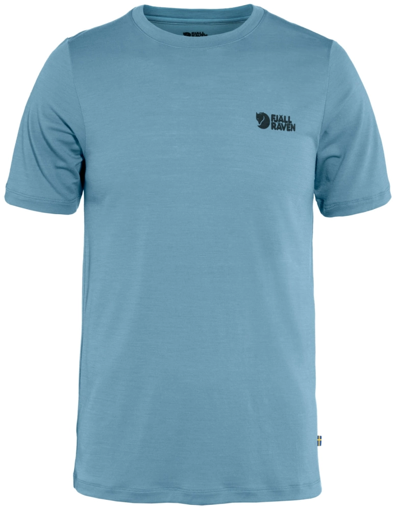 Abisko Wool Logo S/S, kolor: 543 - Dawn Blue