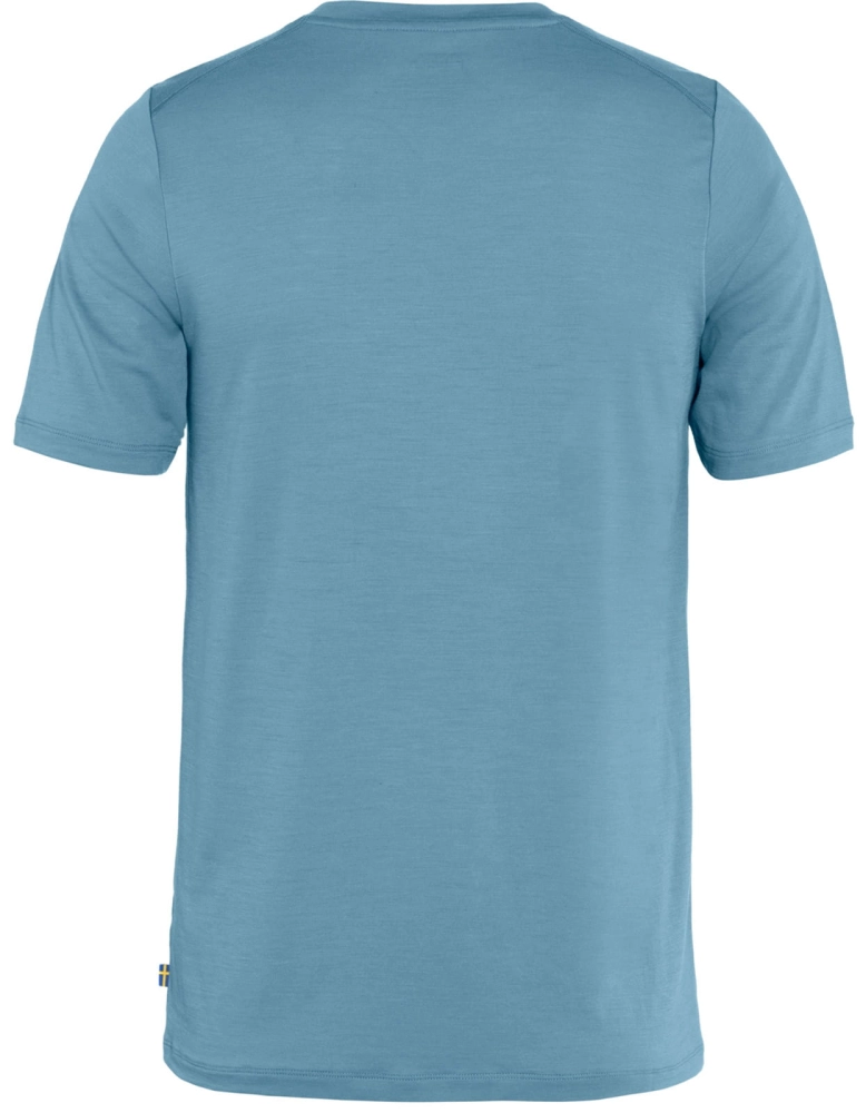 Abisko Wool Logo S/S, kolor: 543 - Dawn Blue