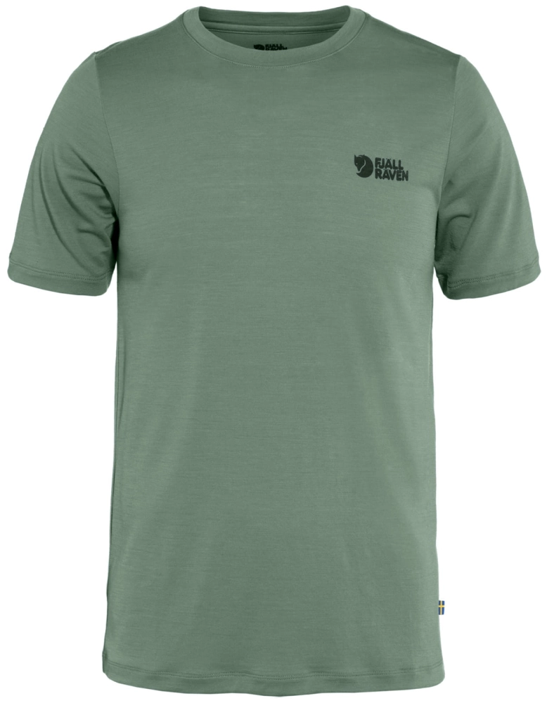 Abisko Wool Logo SS, kolor: 614 - Patina Green