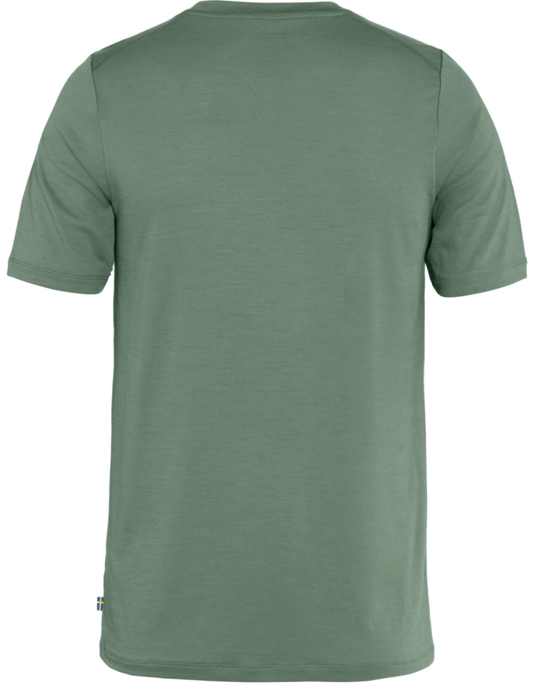 Abisko Wool Logo S/S, kolor: 614 - Patina Green