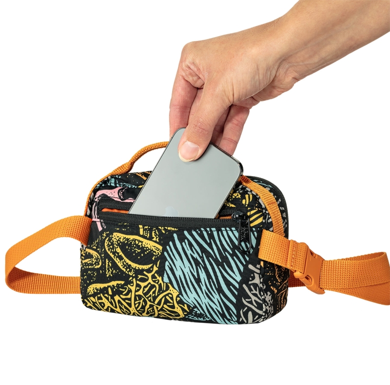 Kanken Art Hip Pack, kolor: 966 - Woodlands - zdjęcie poglądowe