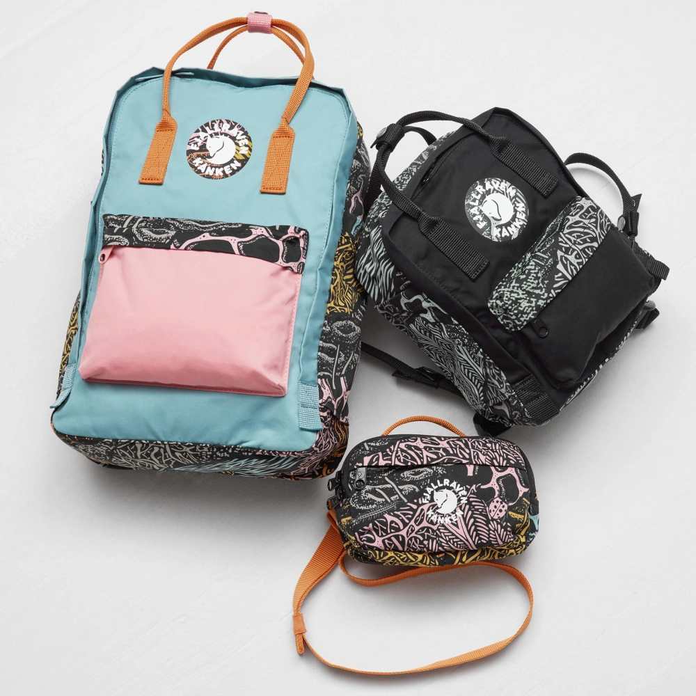 Kanken Art Mini, kolor: 965 - Darkwoods - seria Kanken Art 23