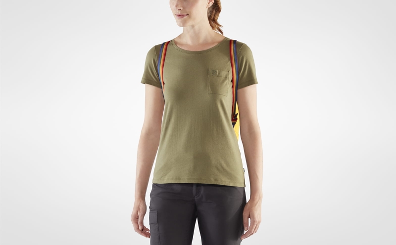 Kanken Rainbow Mini, kolor: 141-907 Warm Yellow-Rainbow Pattern